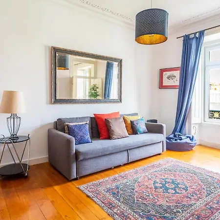 Appartement Bright 2 Bedroom 100m From Av. Liberdade Lisboa