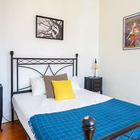 Bright & Gem | 2 Min From Av. Liberdade * ליסבון